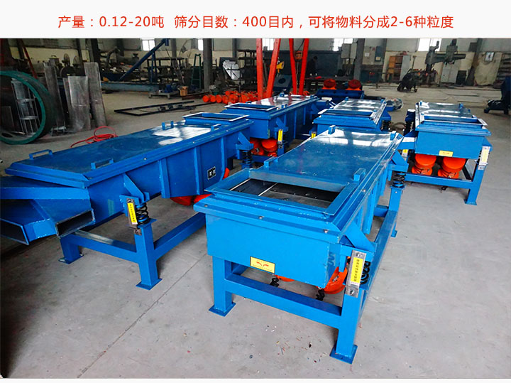 直線振動(dòng)篩型號(hào)及參數(shù)